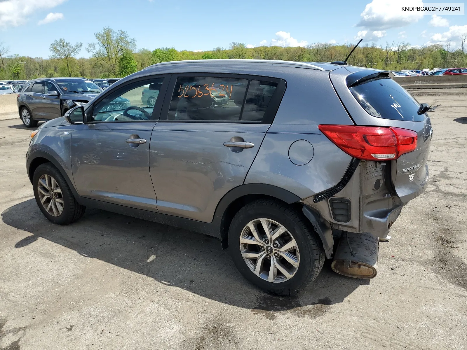 KNDPBCAC2F7749241 2015 Kia Sportage Lx