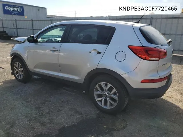 2015 Kia Sportage Lx VIN: KNDPB3AC0F7720465 Lot: 56861924