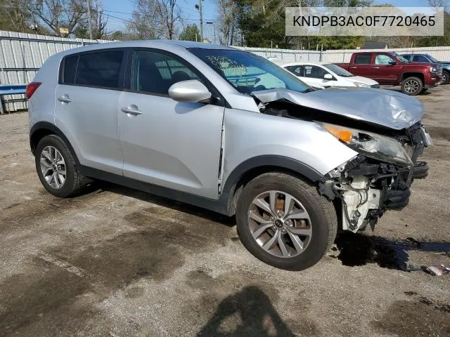 KNDPB3AC0F7720465 2015 Kia Sportage Lx