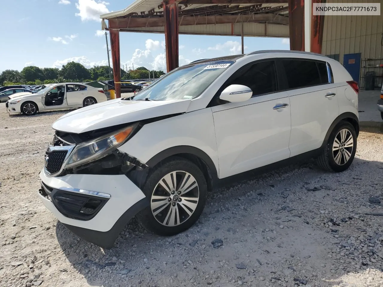 2015 Kia Sportage Ex VIN: KNDPC3AC2F7771673 Lot: 57330144