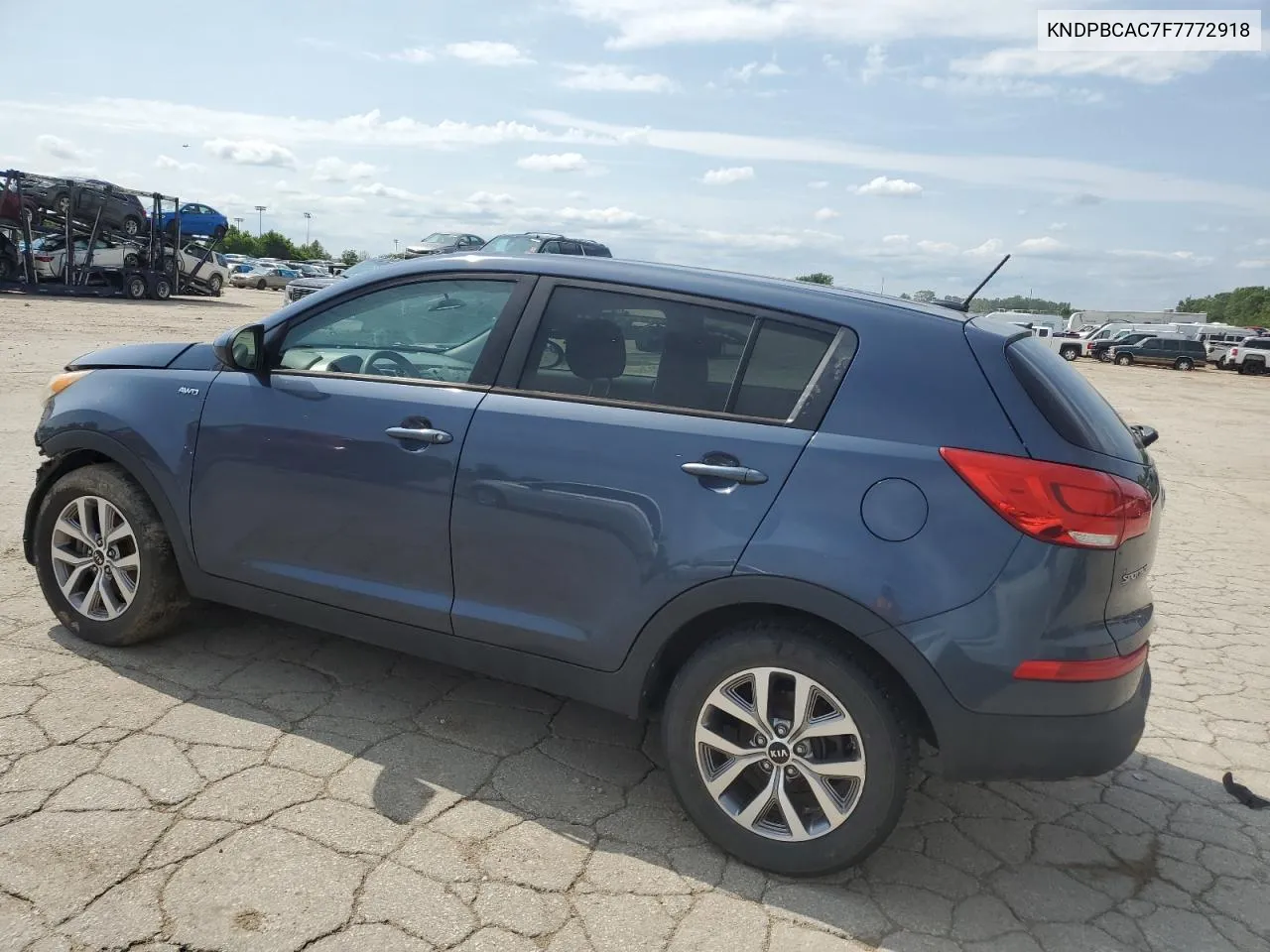 2015 Kia Sportage Lx VIN: KNDPBCAC7F7772918 Lot: 57527604