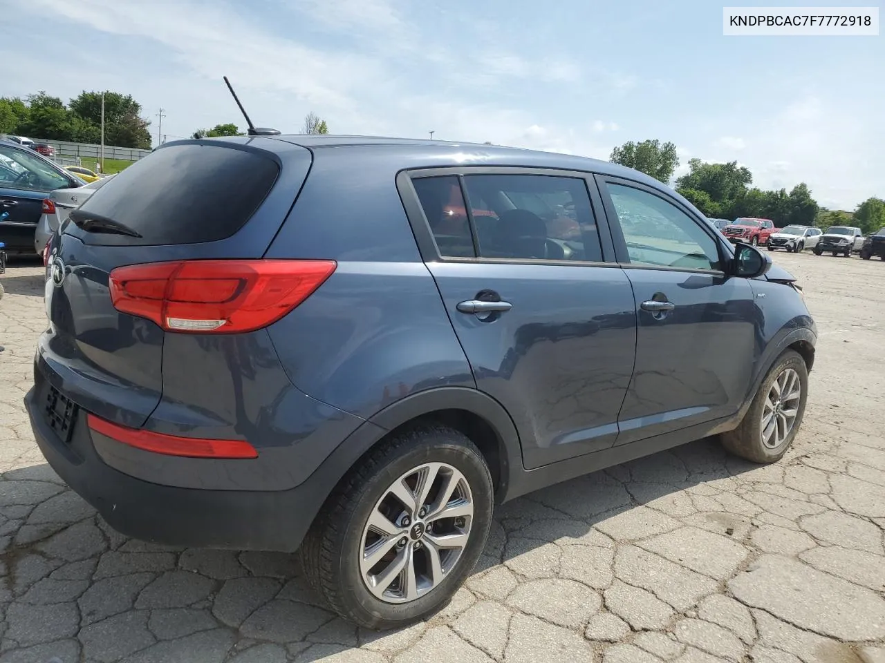 KNDPBCAC7F7772918 2015 Kia Sportage Lx