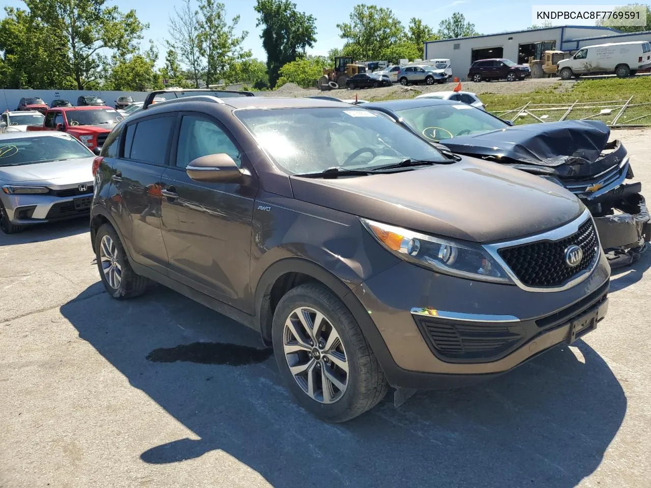 KNDPBCAC8F7769591 2015 Kia Sportage Lx