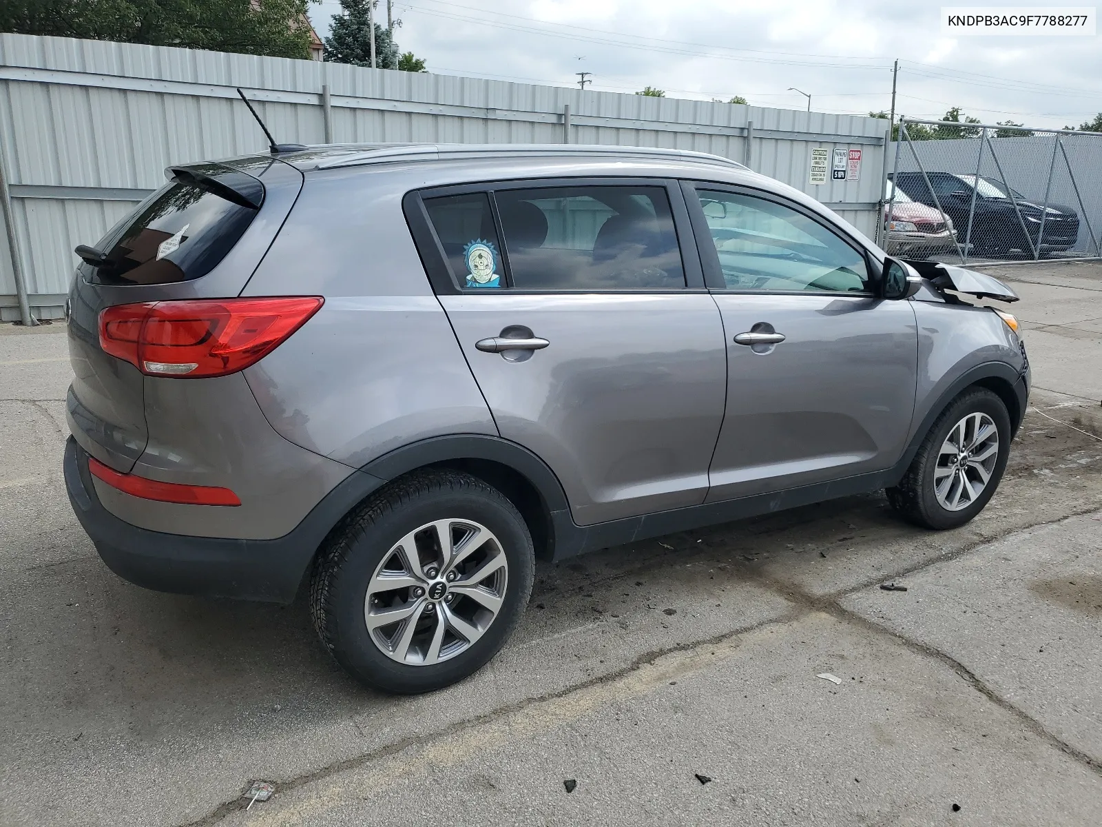 2015 Kia Sportage Lx VIN: KNDPB3AC9F7788277 Lot: 58877704