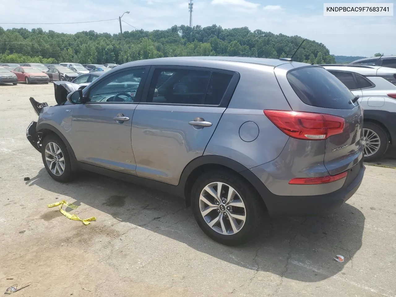 KNDPBCAC9F7683741 2015 Kia Sportage Lx