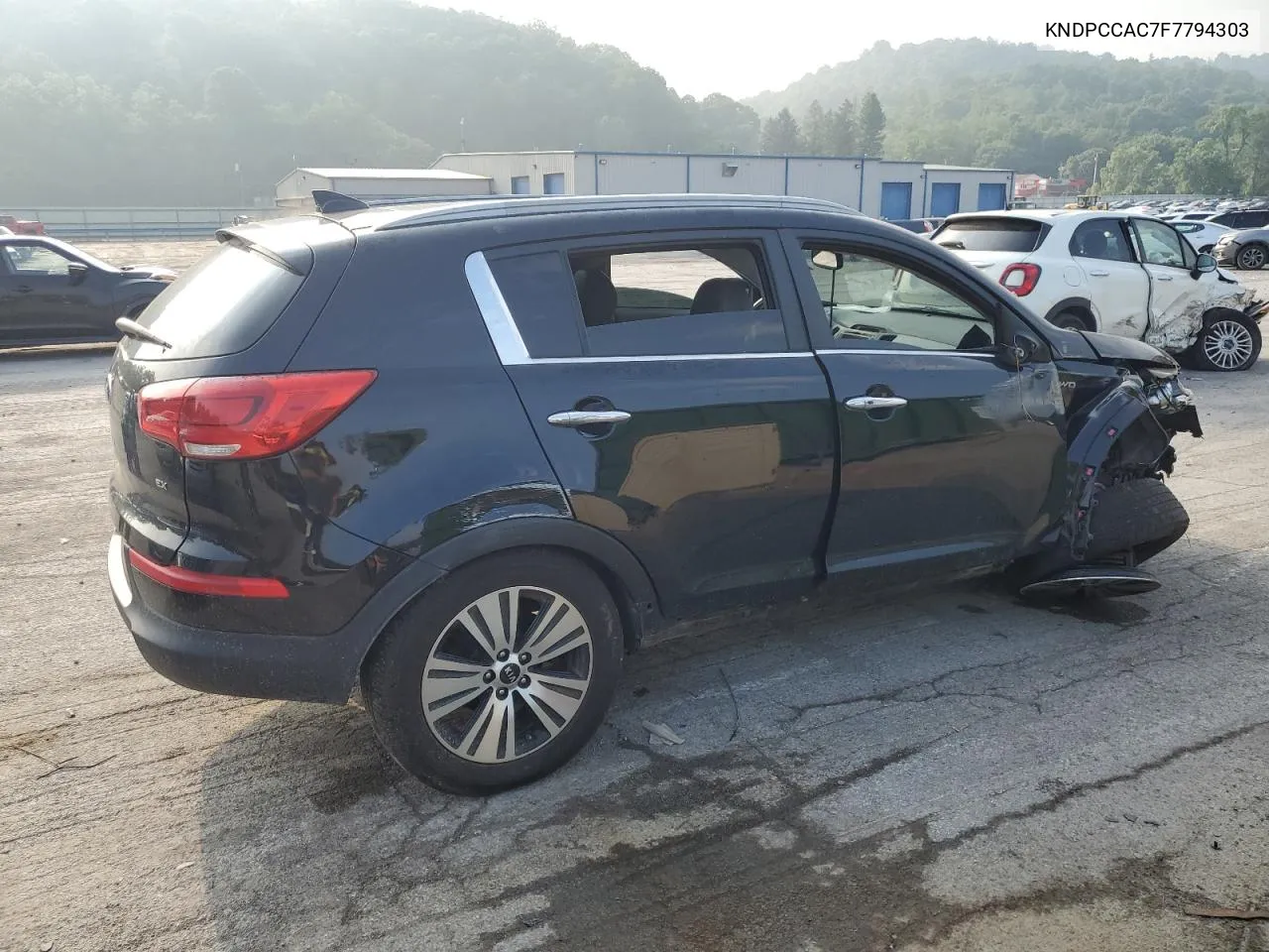 2015 Kia Sportage Ex VIN: KNDPCCAC7F7794303 Lot: 59635824