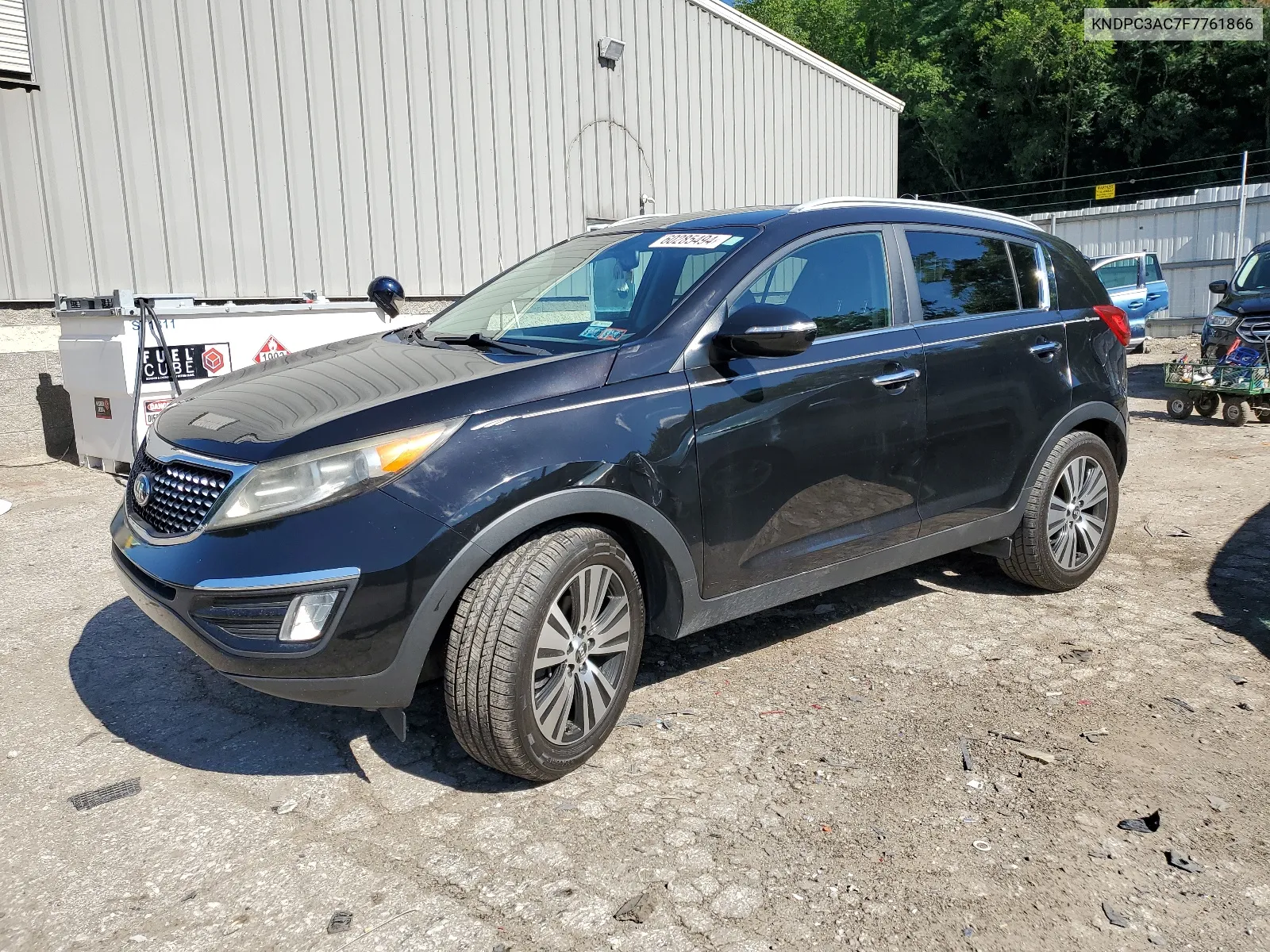 2015 Kia Sportage Ex VIN: KNDPC3AC7F7761866 Lot: 60285494