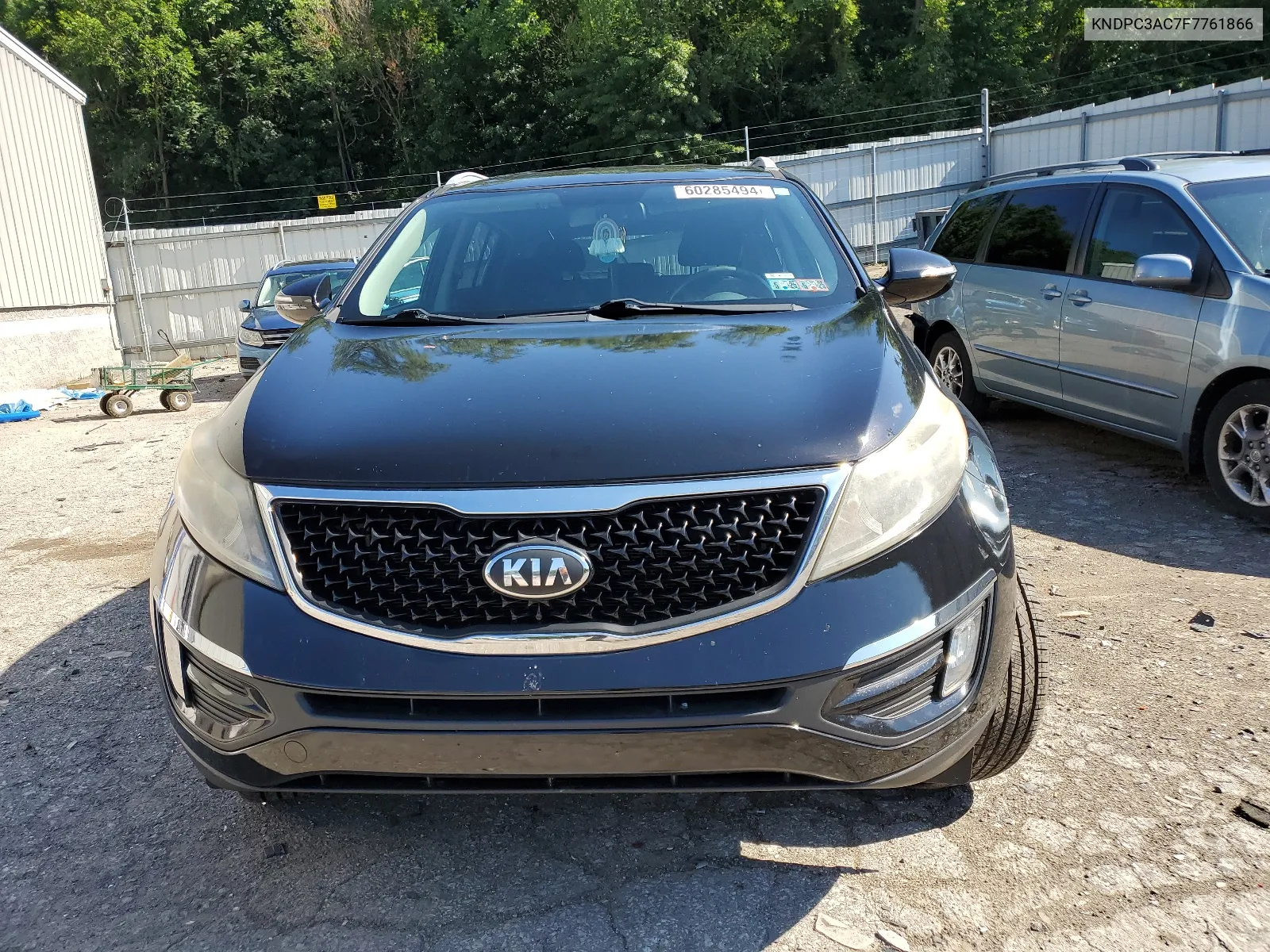 2015 Kia Sportage Ex VIN: KNDPC3AC7F7761866 Lot: 60285494