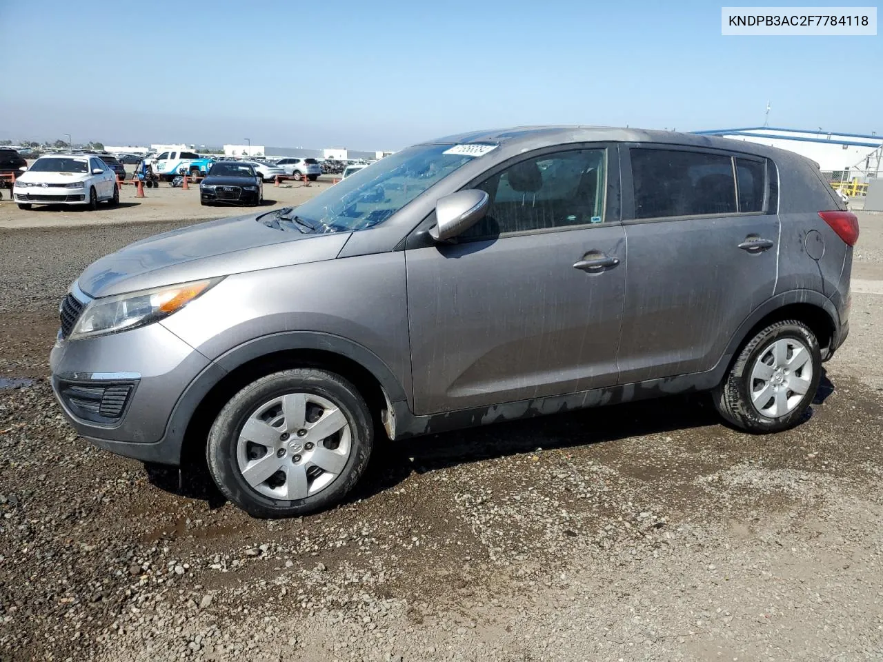 2015 Kia Sportage Lx VIN: KNDPB3AC2F7784118 Lot: 61858384