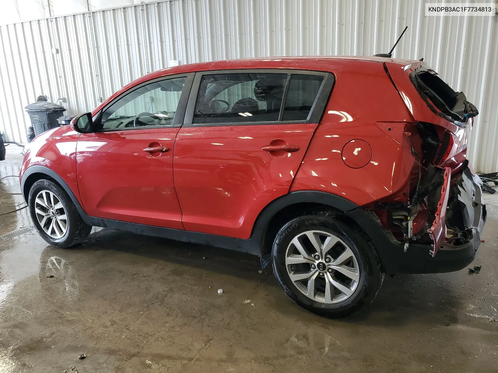 2015 Kia Sportage Lx VIN: KNDPB3AC1F7734813 Lot: 63715624