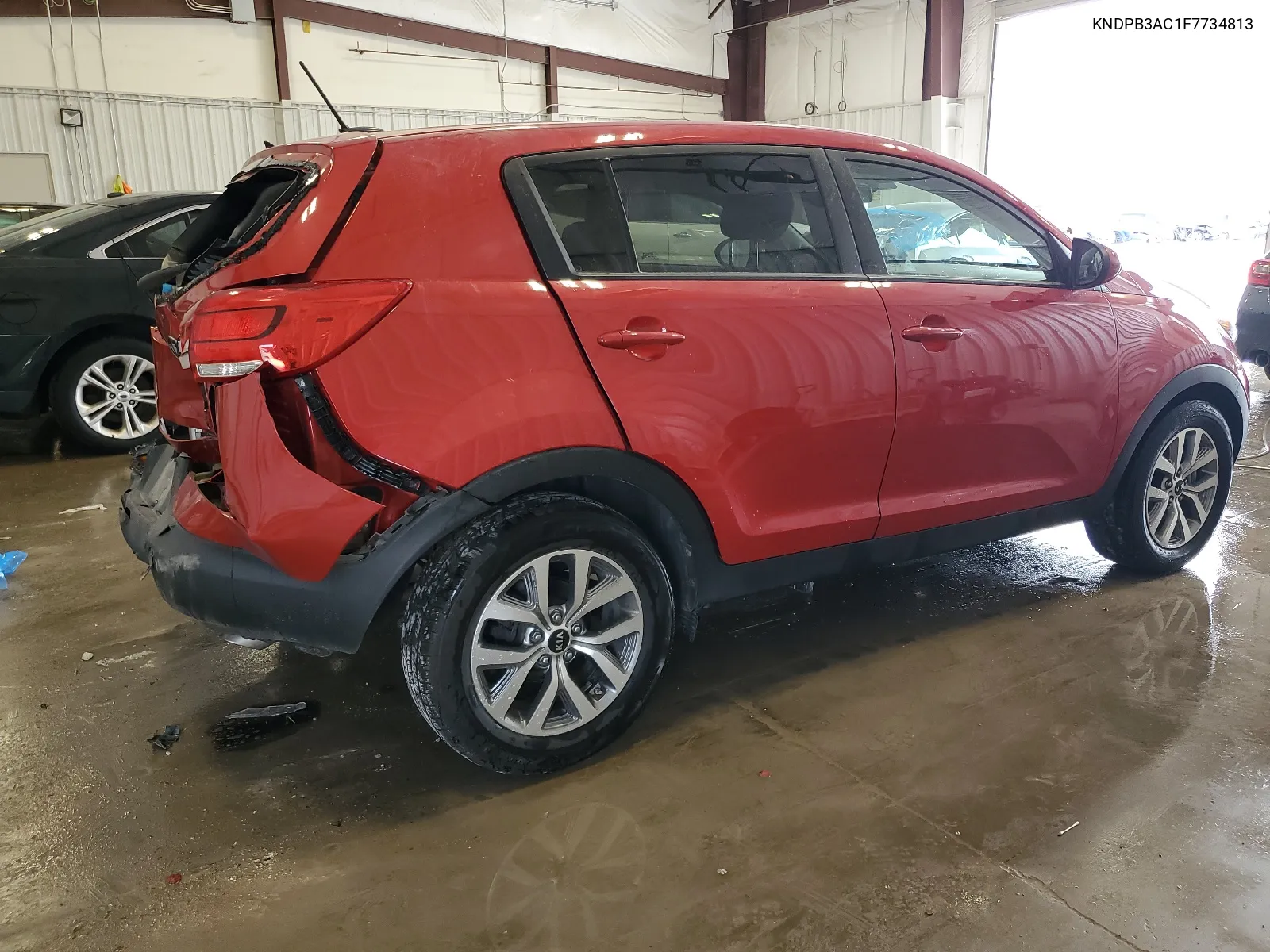 2015 Kia Sportage Lx VIN: KNDPB3AC1F7734813 Lot: 63715624