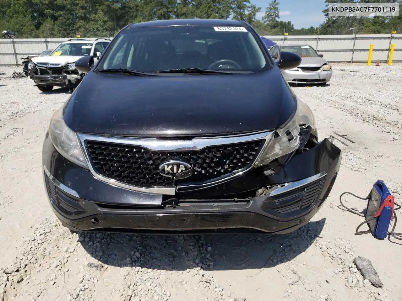 2015 Kia Sportage Lx VIN: KNDPB3AC7F7701119 Lot: 63742404