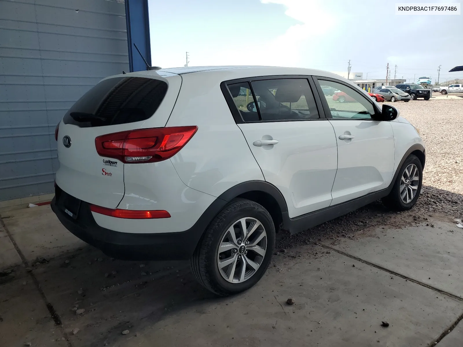 2015 Kia Sportage Lx VIN: KNDPB3AC1F7697486 Lot: 64817634