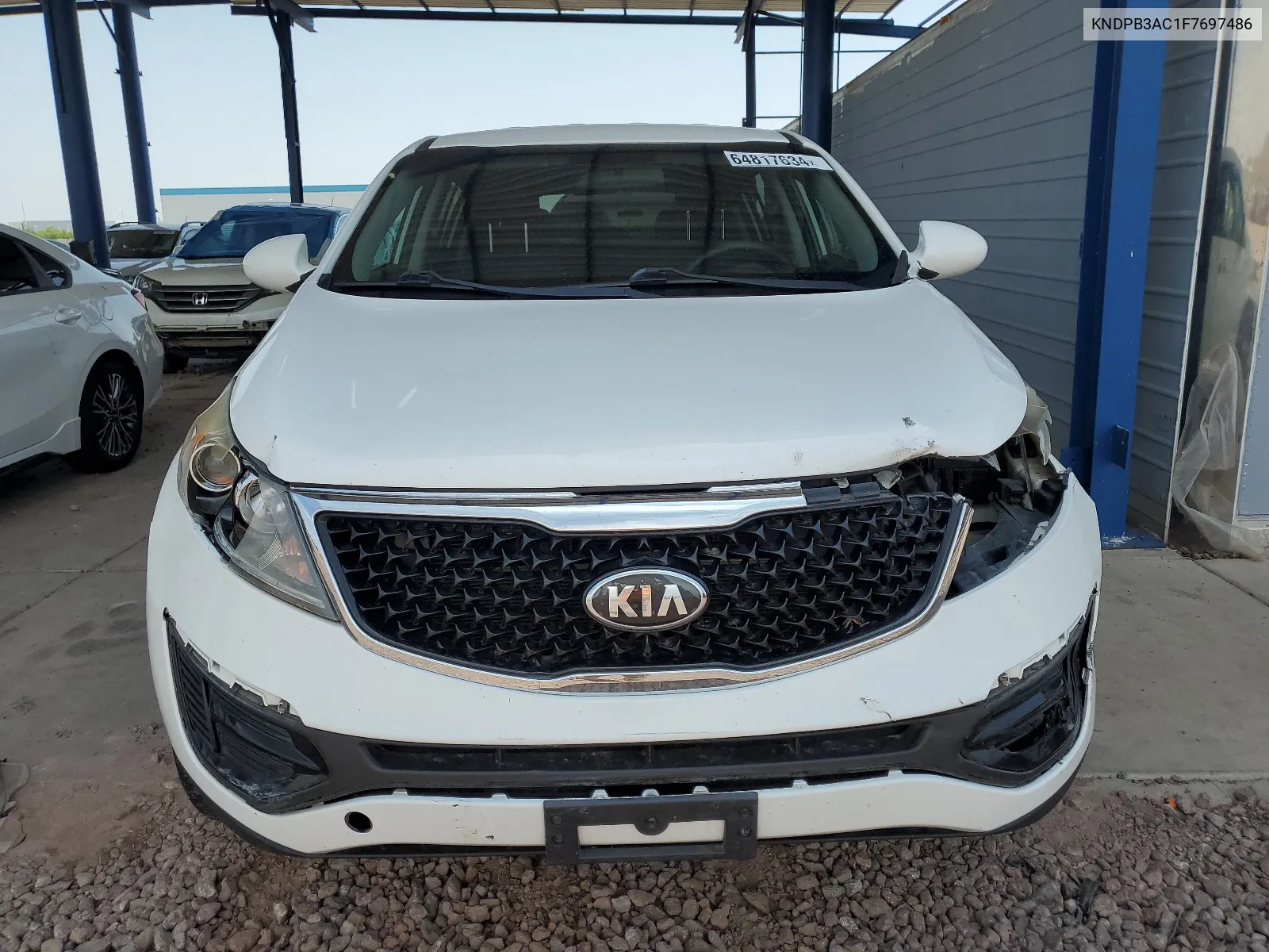 KNDPB3AC1F7697486 2015 Kia Sportage Lx