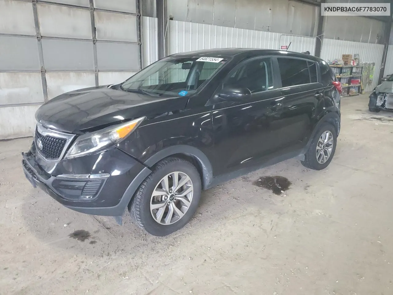 2015 Kia Sportage Lx VIN: KNDPB3AC6F7783070 Lot: 64821554