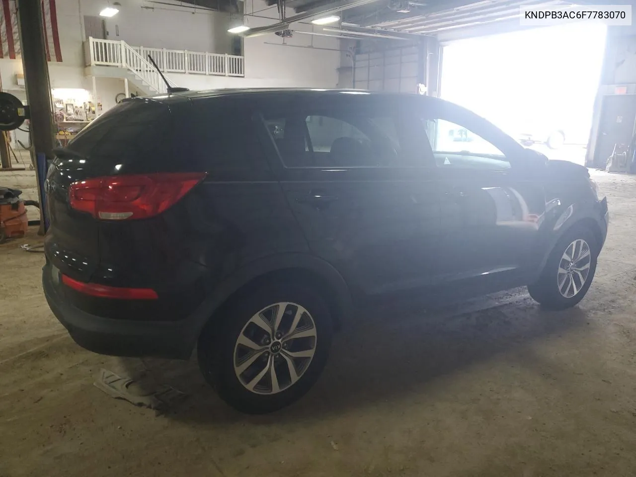 2015 Kia Sportage Lx VIN: KNDPB3AC6F7783070 Lot: 64821554