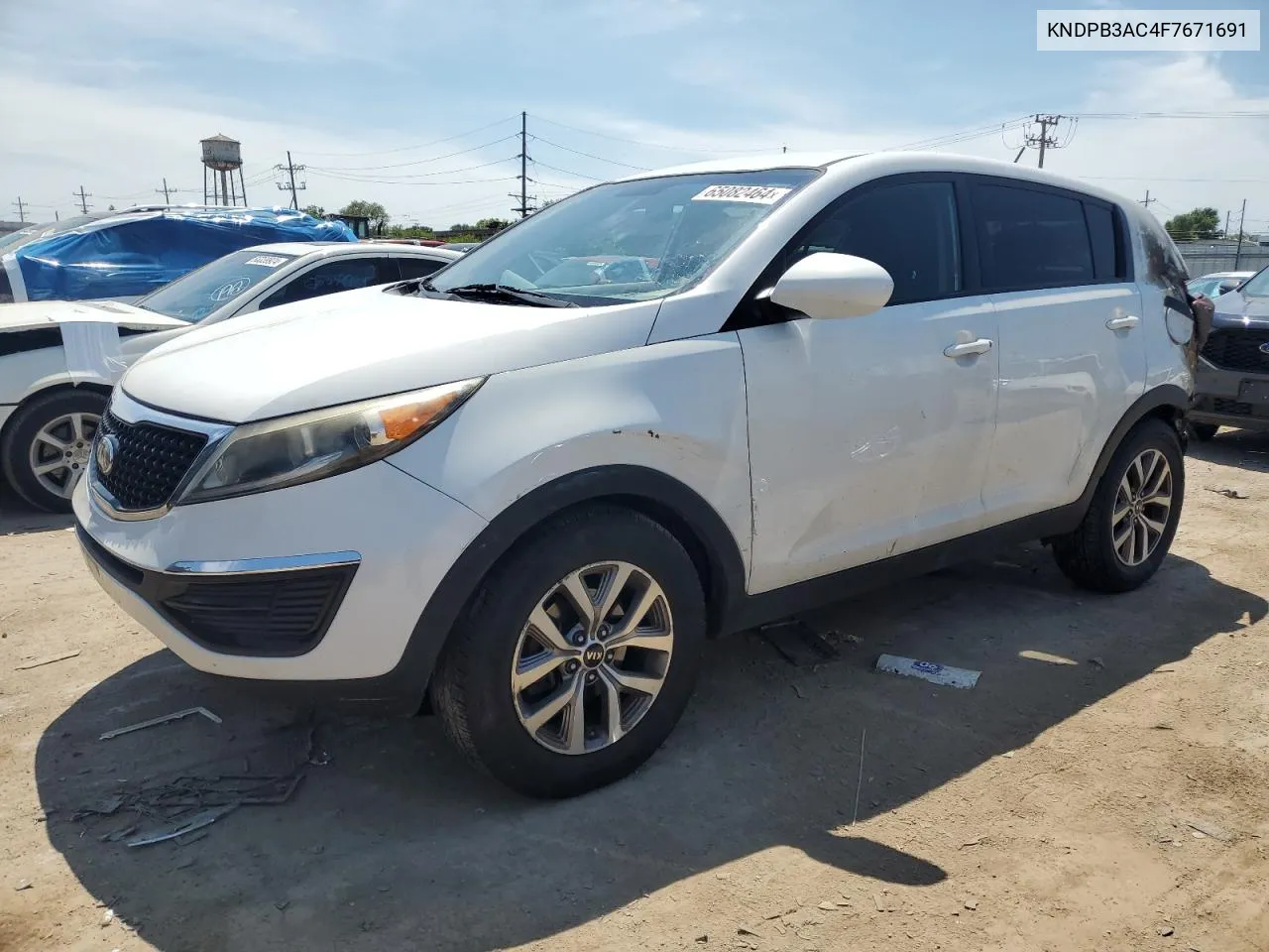 KNDPB3AC4F7671691 2015 Kia Sportage Lx