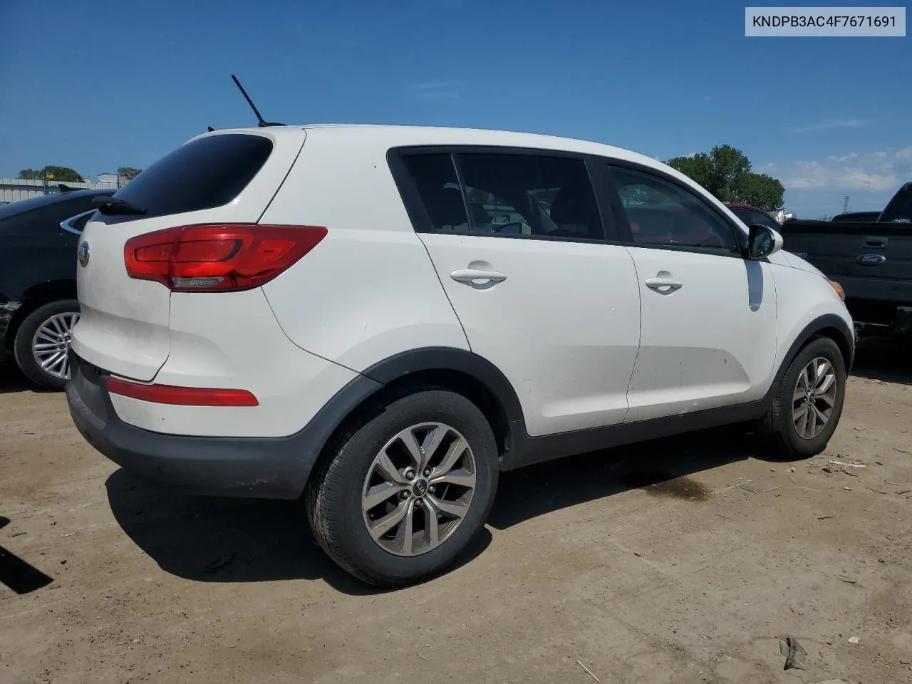 2015 Kia Sportage Lx VIN: KNDPB3AC4F7671691 Lot: 65082464