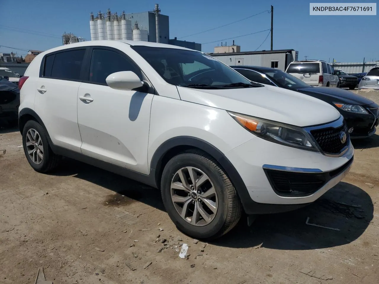 2015 Kia Sportage Lx VIN: KNDPB3AC4F7671691 Lot: 65082464