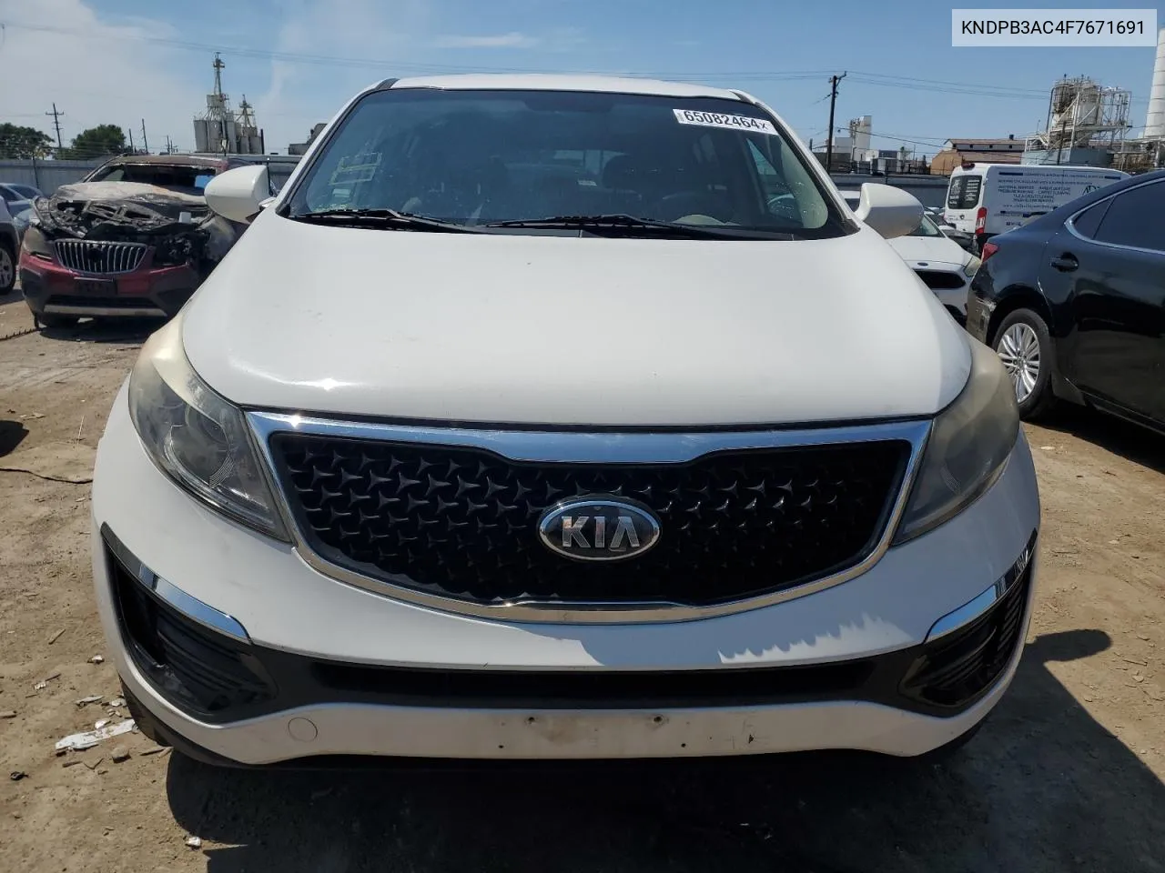 2015 Kia Sportage Lx VIN: KNDPB3AC4F7671691 Lot: 65082464