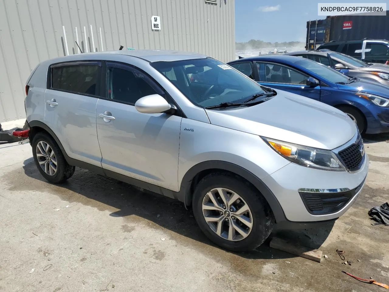 KNDPBCAC9F7758826 2015 Kia Sportage Lx