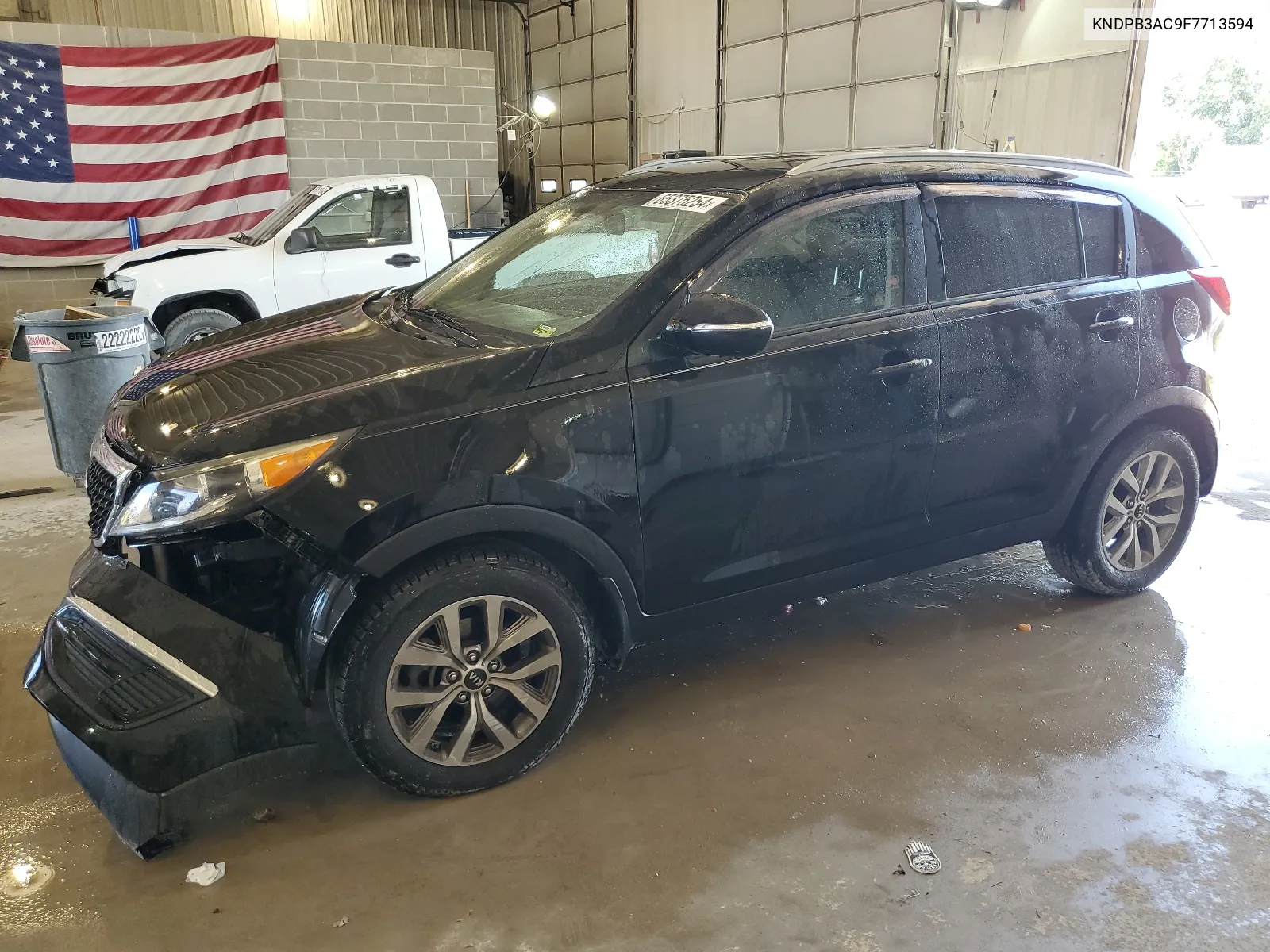 2015 Kia Sportage Lx VIN: KNDPB3AC9F7713594 Lot: 65375254