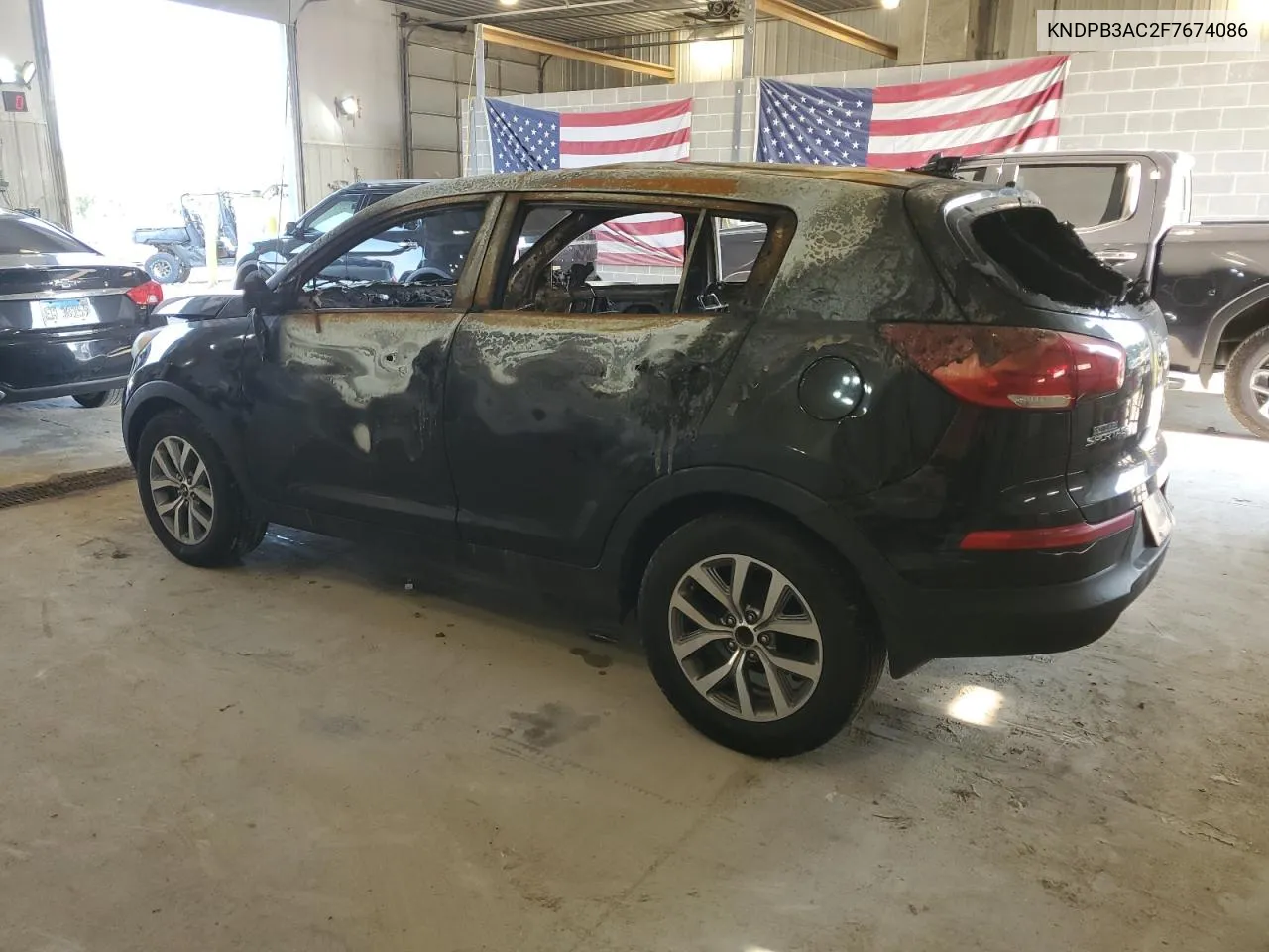 2015 Kia Sportage Lx VIN: KNDPB3AC2F7674086 Lot: 66136624