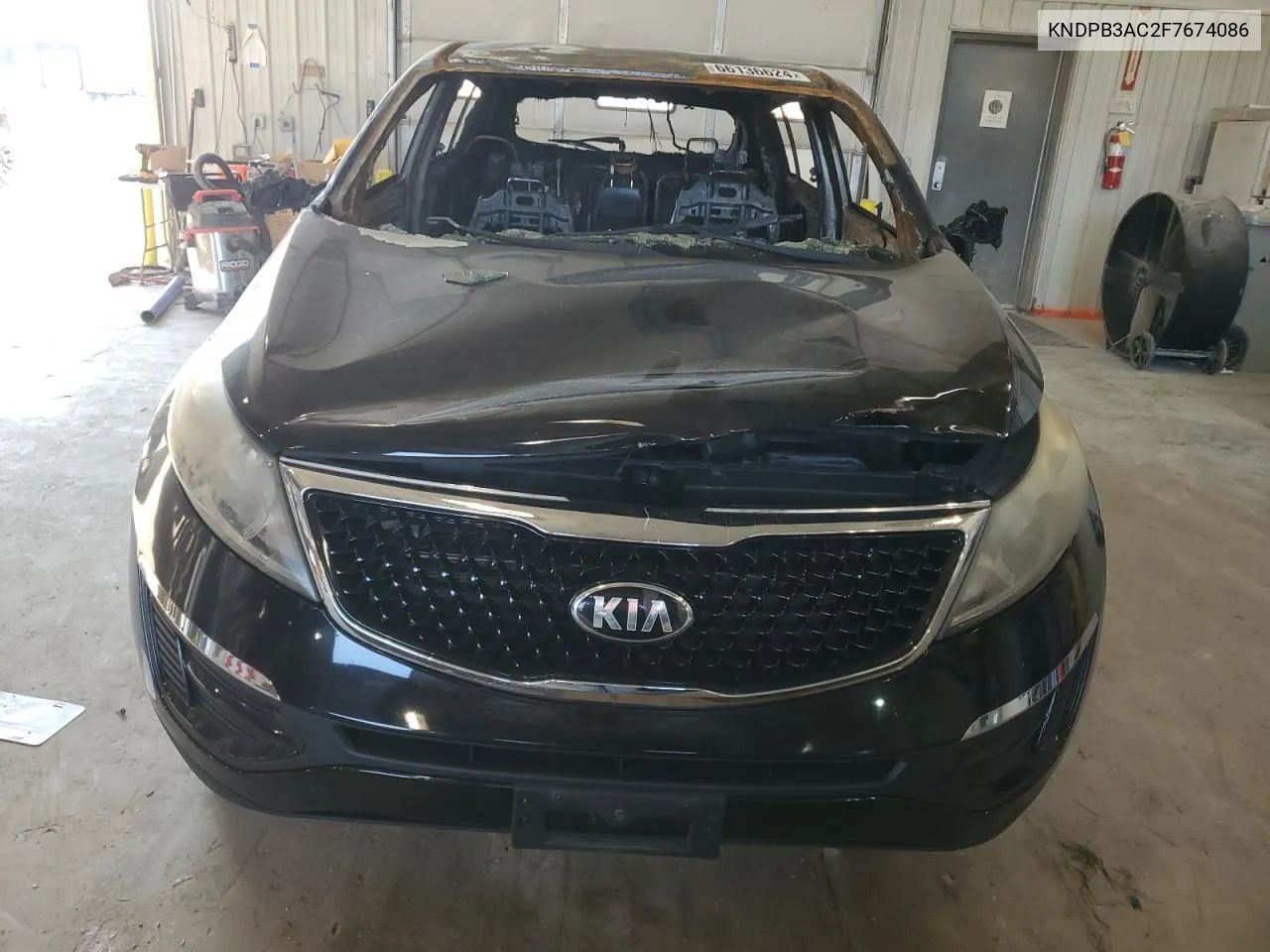 2015 Kia Sportage Lx VIN: KNDPB3AC2F7674086 Lot: 66136624