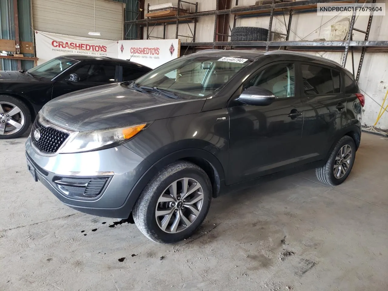 2015 Kia Sportage Lx VIN: KNDPBCAC1F7679604 Lot: 67646794