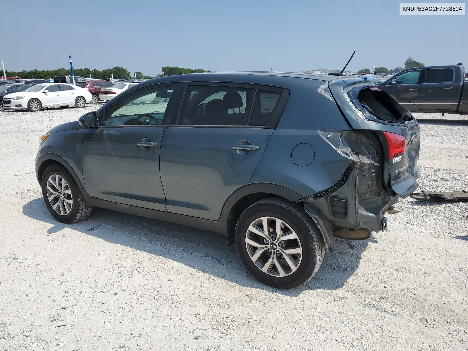 2015 Kia Sportage Lx VIN: KNDPB3AC2F7728504 Lot: 68080214