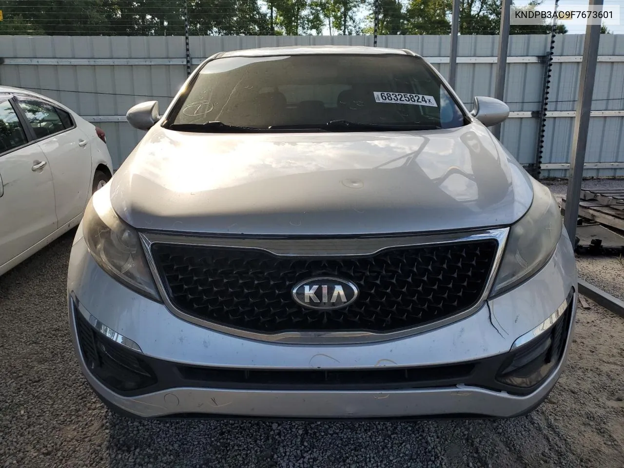 2015 Kia Sportage Lx VIN: KNDPB3AC9F7673601 Lot: 68325824