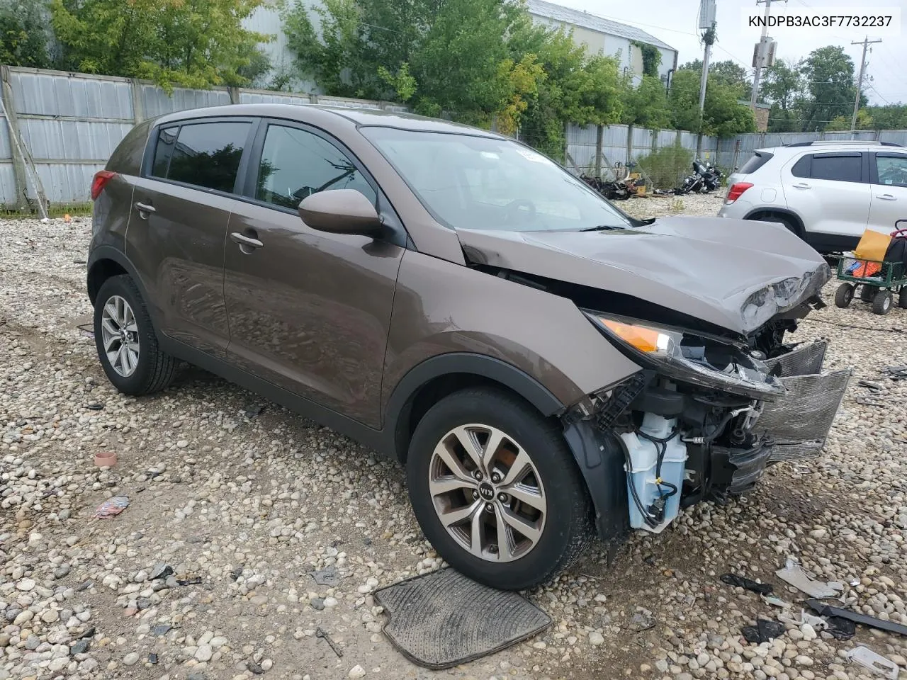 KNDPB3AC3F7732237 2015 Kia Sportage Lx