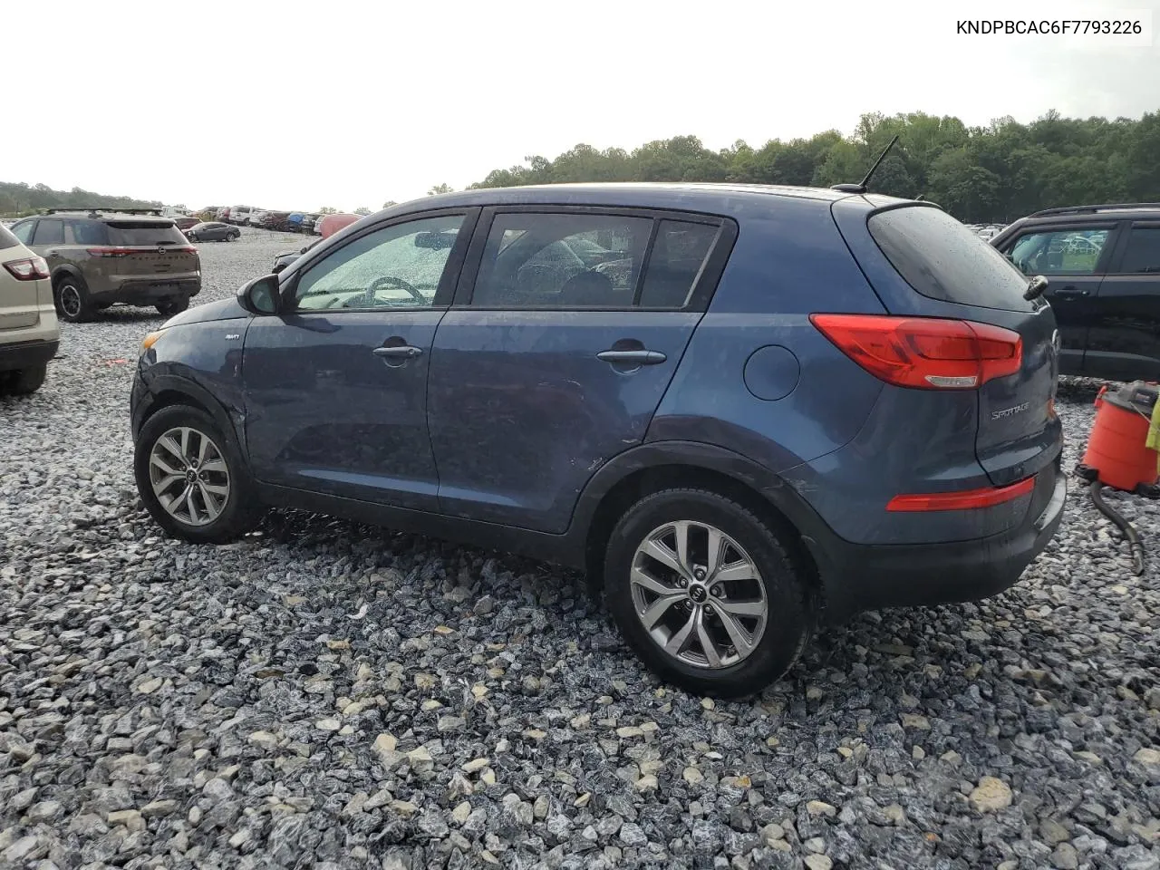 2015 Kia Sportage Lx VIN: KNDPBCAC6F7793226 Lot: 68559954