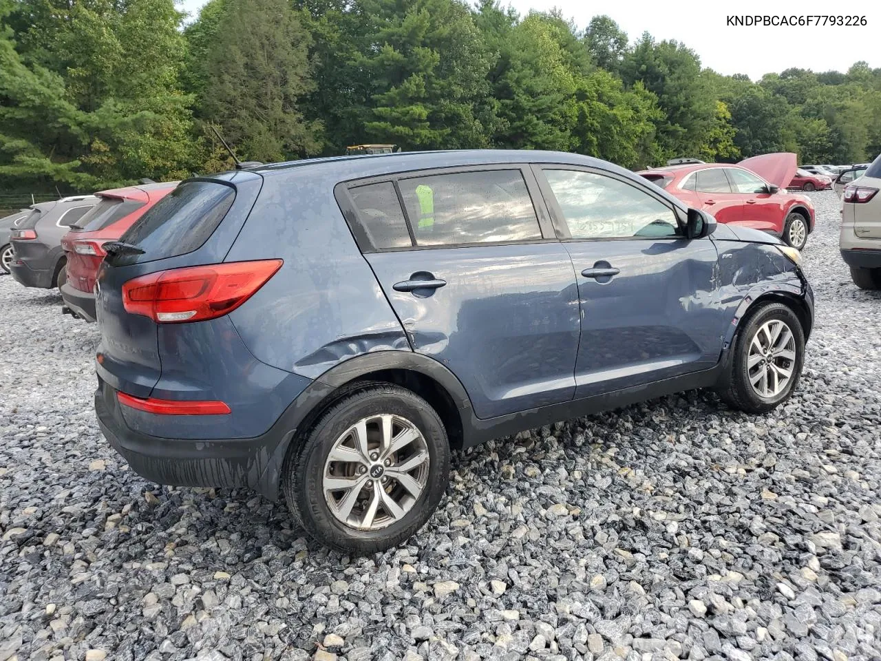 KNDPBCAC6F7793226 2015 Kia Sportage Lx