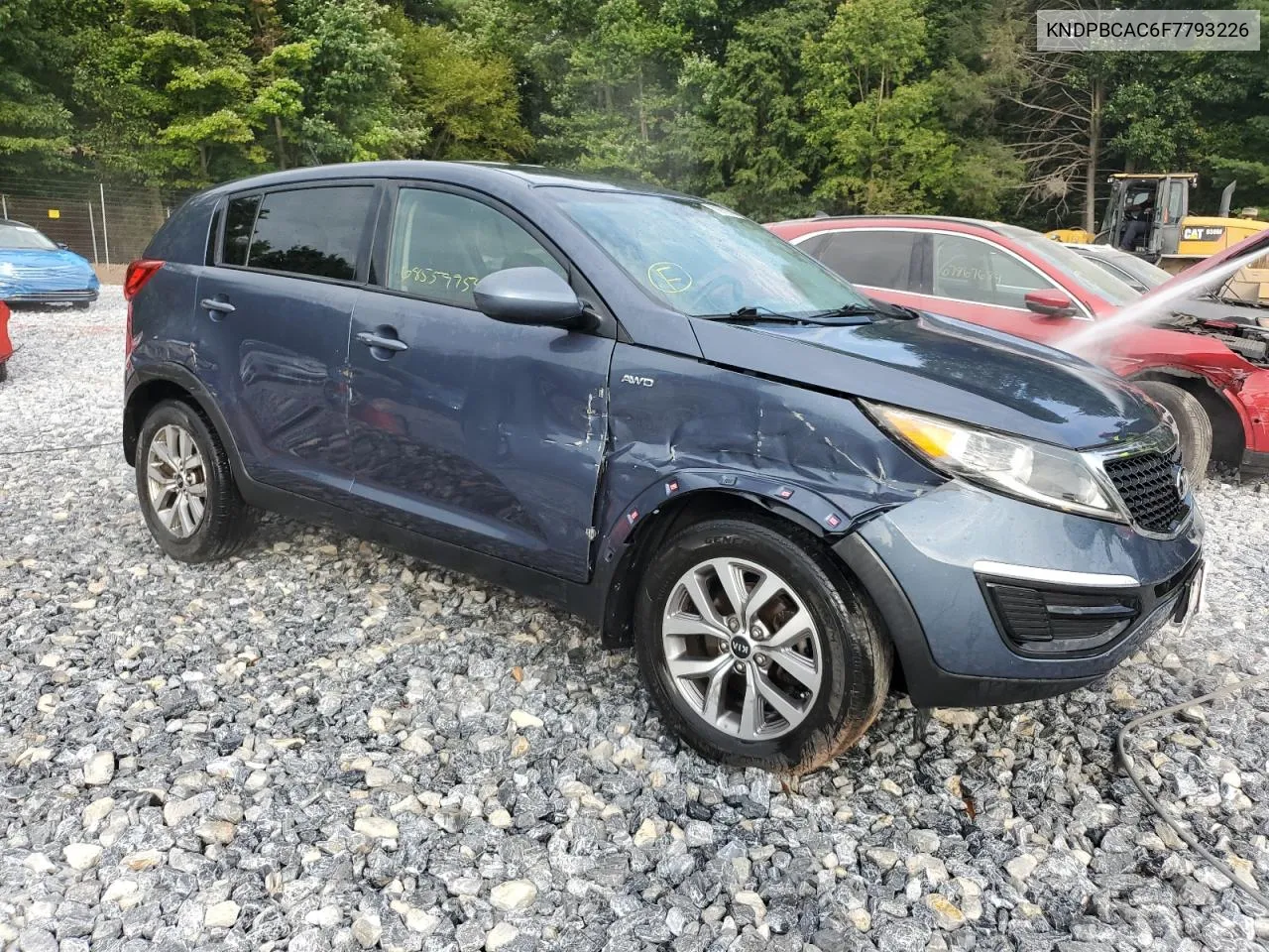 2015 Kia Sportage Lx VIN: KNDPBCAC6F7793226 Lot: 68559954