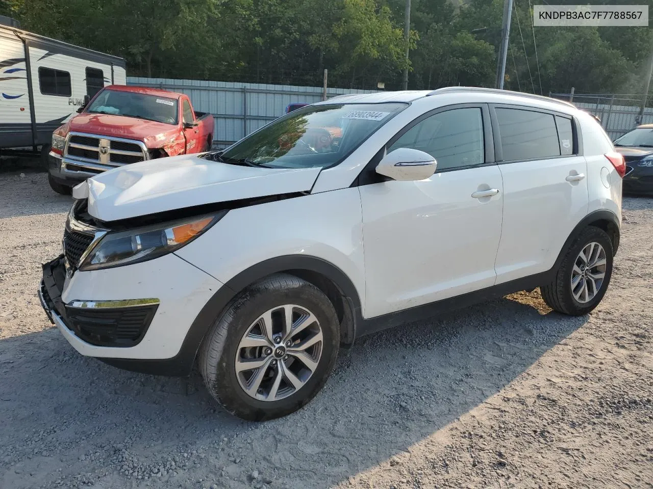 2015 Kia Sportage Lx VIN: KNDPB3AC7F7788567 Lot: 68903944