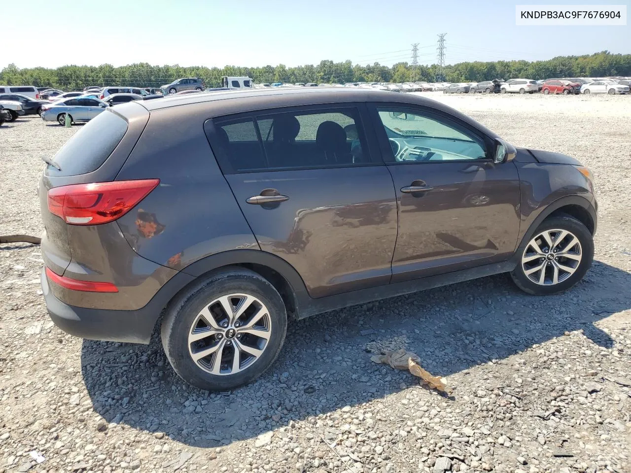 2015 Kia Sportage Lx VIN: KNDPB3AC9F7676904 Lot: 68926514