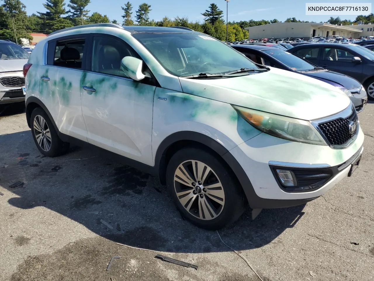 KNDPCCAC8F7716130 2015 Kia Sportage Ex