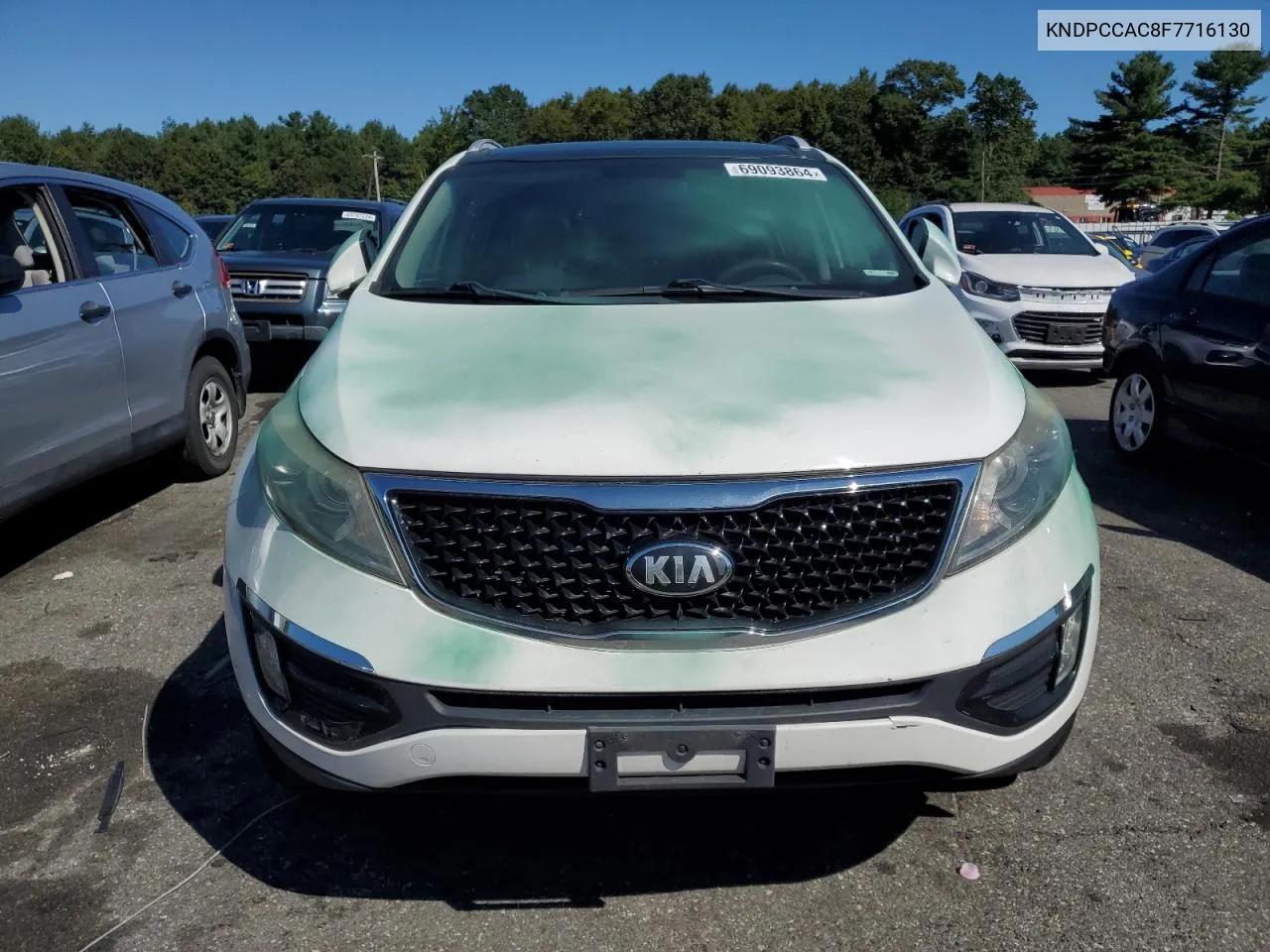 KNDPCCAC8F7716130 2015 Kia Sportage Ex