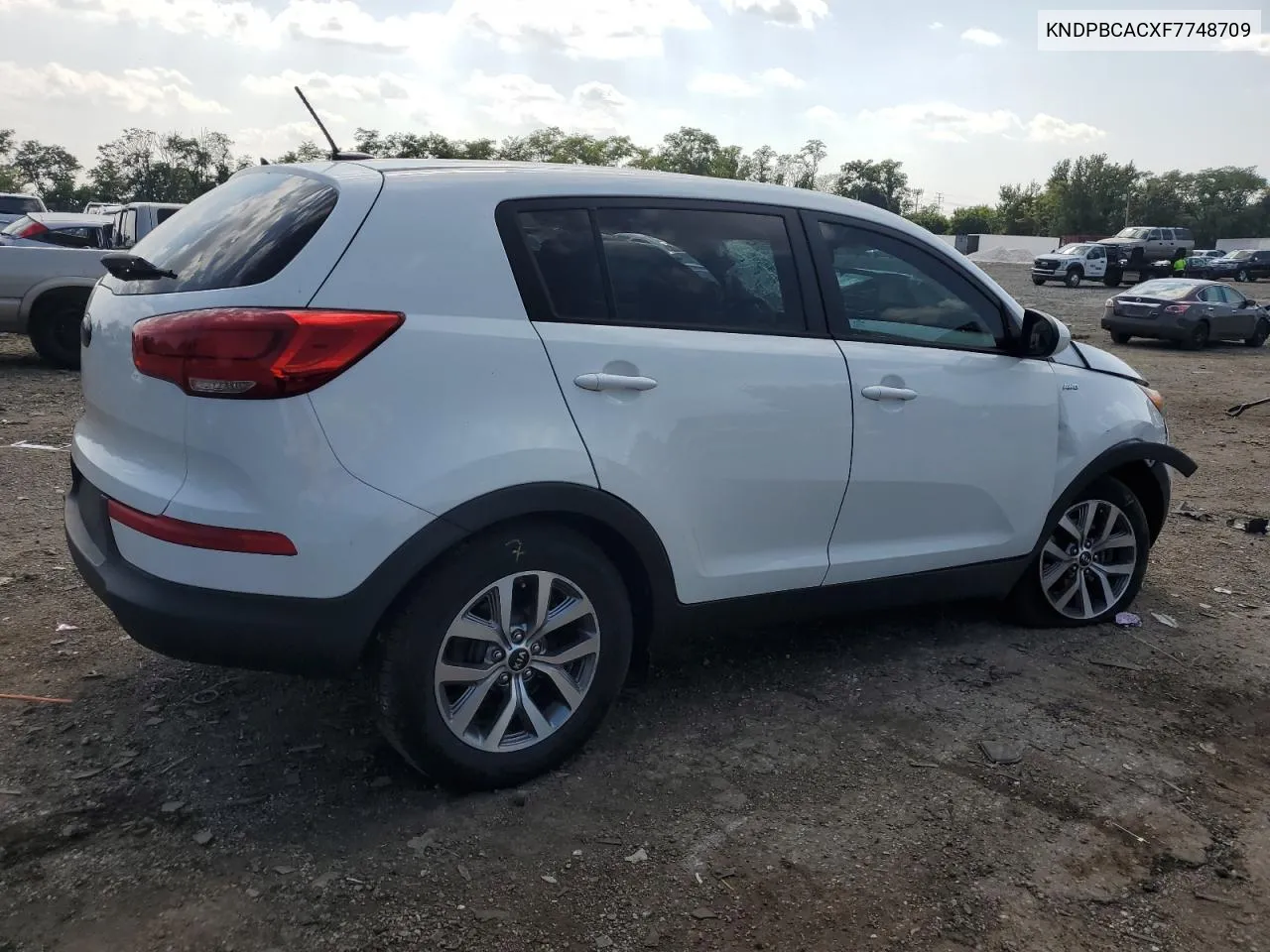 2015 Kia Sportage Lx VIN: KNDPBCACXF7748709 Lot: 69180904