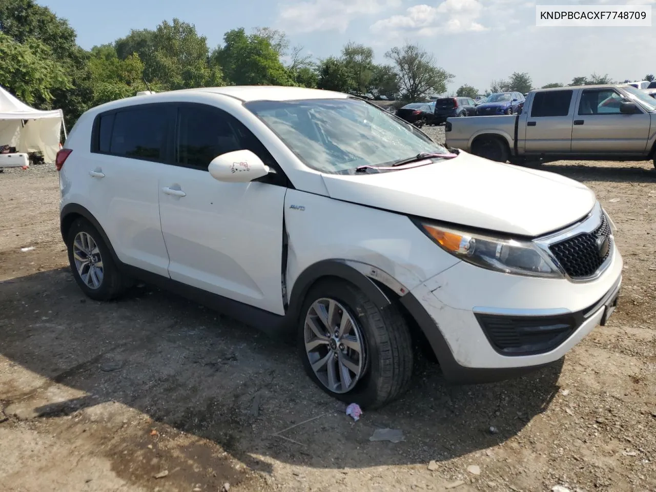 2015 Kia Sportage Lx VIN: KNDPBCACXF7748709 Lot: 69180904