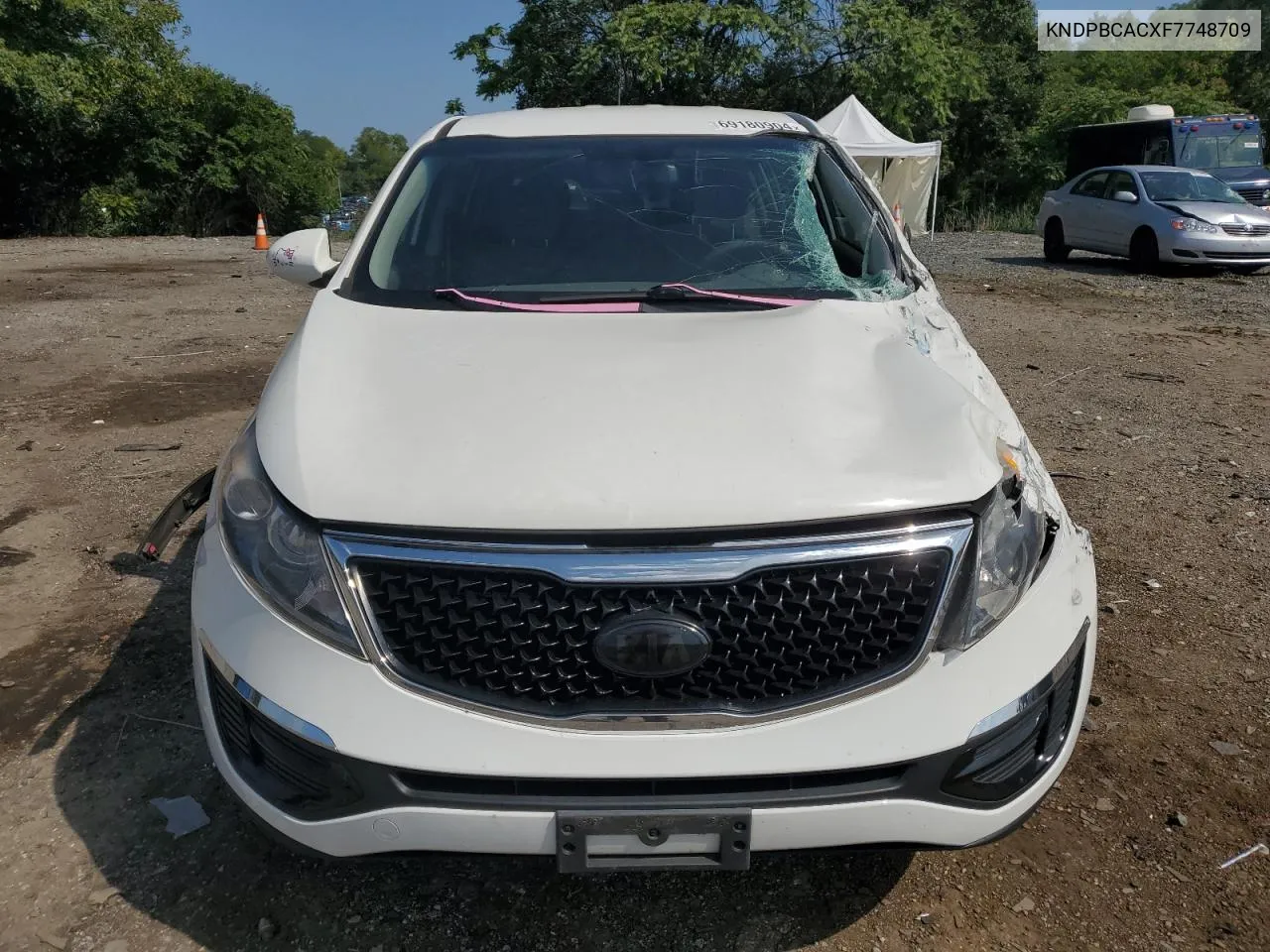 2015 Kia Sportage Lx VIN: KNDPBCACXF7748709 Lot: 69180904