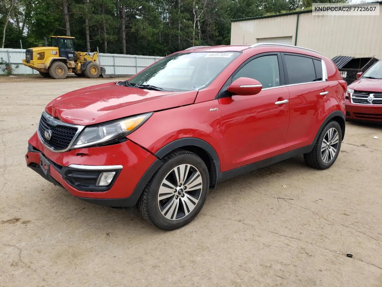 2015 Kia Sportage Ex VIN: KNDPCCAC2F7723607 Lot: 69397984