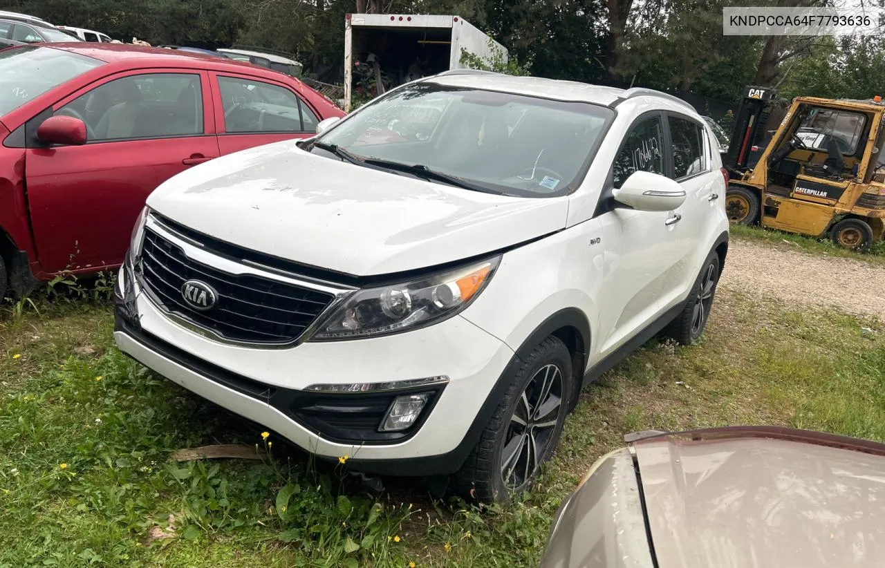 KNDPCCA64F7793636 2015 Kia Sportage Ex