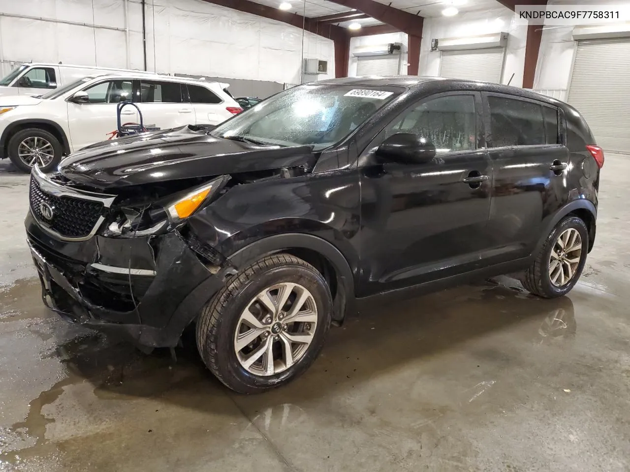 2015 Kia Sportage Lx VIN: KNDPBCAC9F7758311 Lot: 69890164