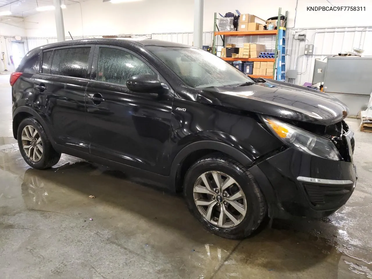 2015 Kia Sportage Lx VIN: KNDPBCAC9F7758311 Lot: 69890164