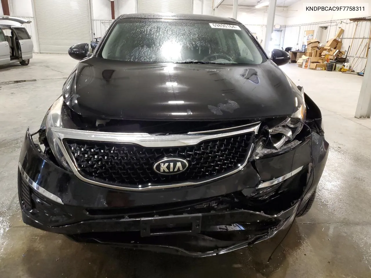 2015 Kia Sportage Lx VIN: KNDPBCAC9F7758311 Lot: 69890164