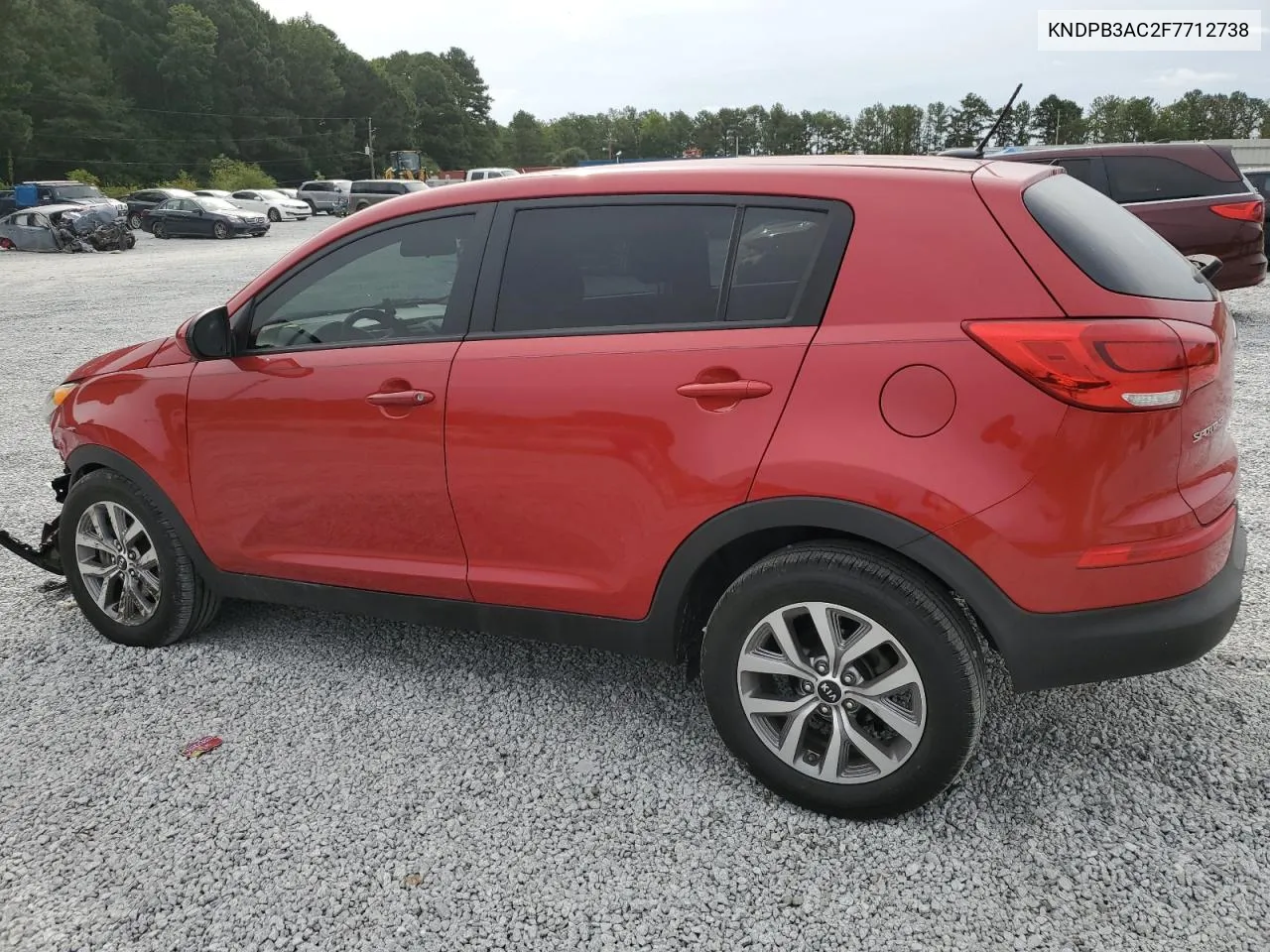 2015 Kia Sportage Lx VIN: KNDPB3AC2F7712738 Lot: 70031394