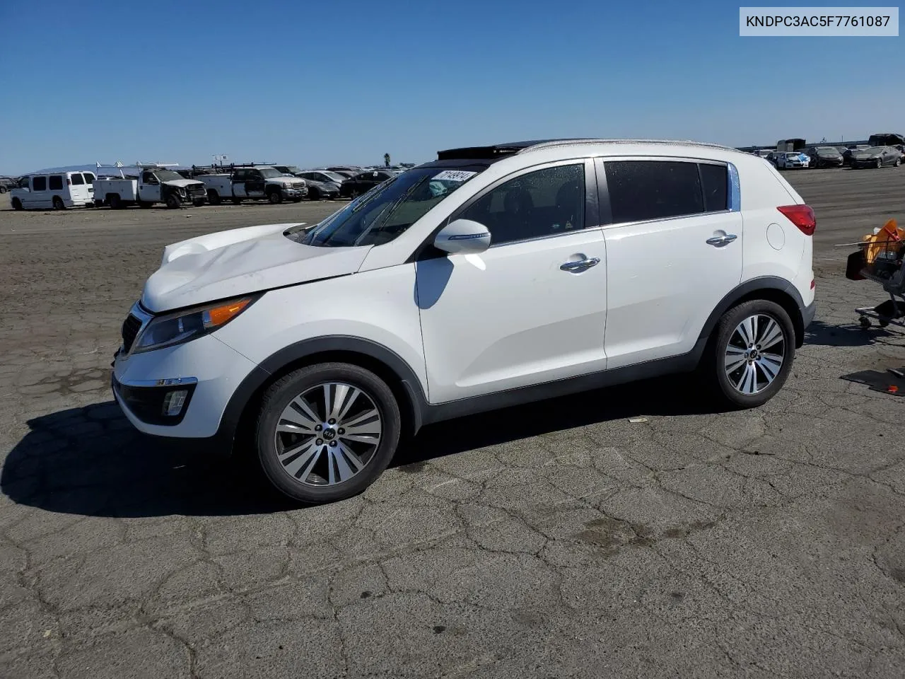 2015 Kia Sportage Ex VIN: KNDPC3AC5F7761087 Lot: 70149914