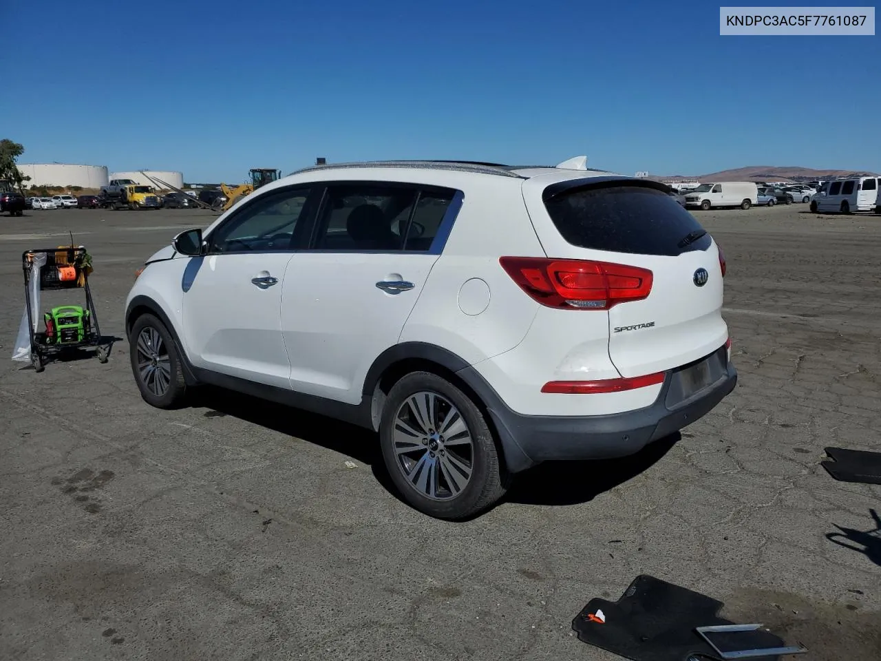 2015 Kia Sportage Ex VIN: KNDPC3AC5F7761087 Lot: 70149914